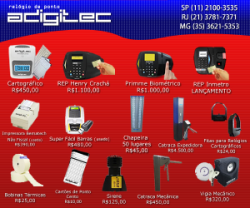 Adigitec/Relógio de Ponto Eletrônico Tupaciguara-MG R$850,00